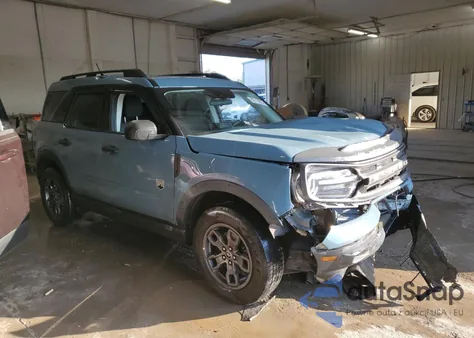 2022 Ford Bronco Sport Big Bend из США, поврежденный, VIN 3FMCR9B68NRD67580